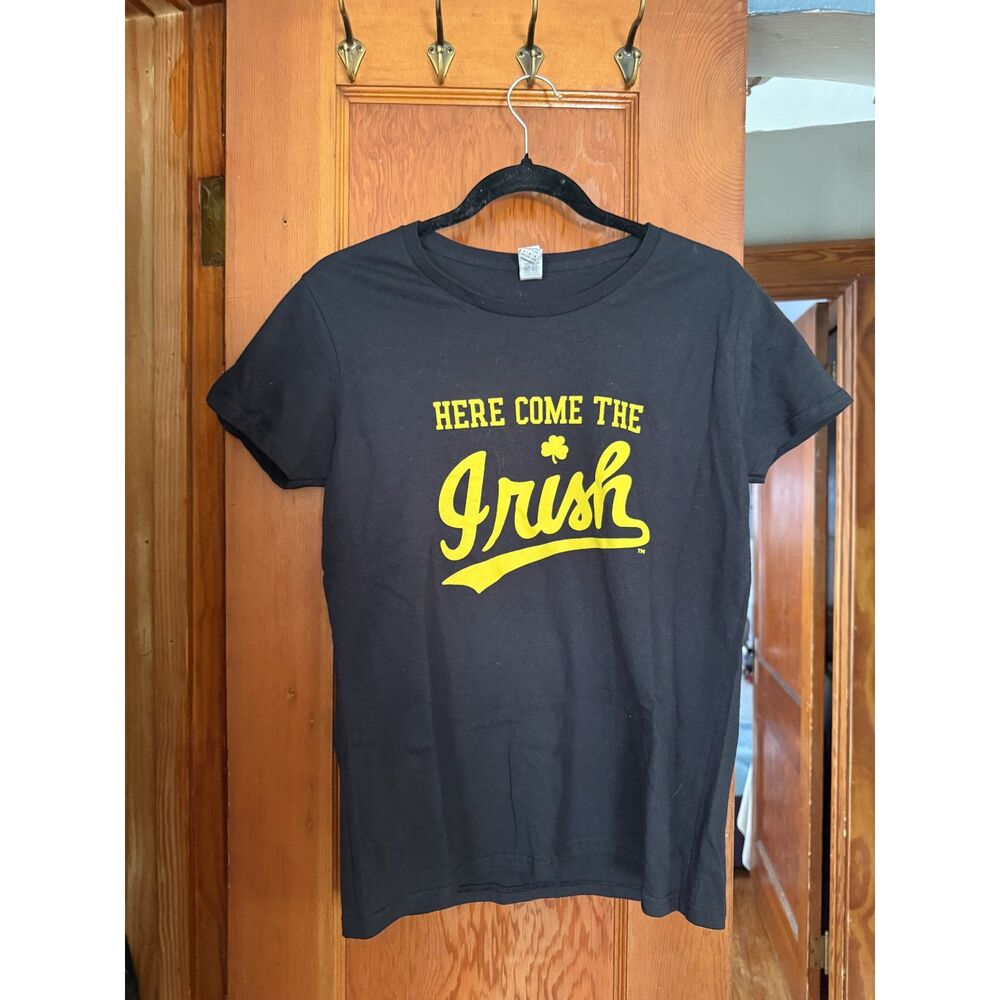 Notre Dame Here come the Irish Womens Medium Tee